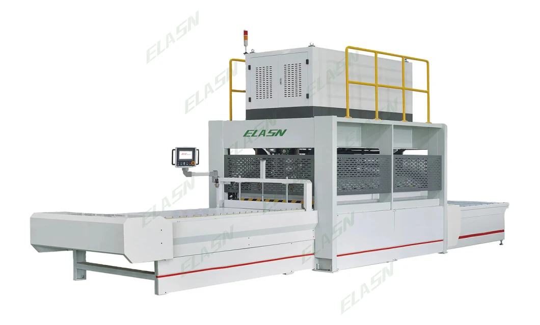 High Frequency Edge Gluer for Cabinet Production Line with Hydraulic Press