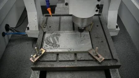 Máquina de gravação de molde de metal de alta precisão 6060 CNC Router para molde de sapatos